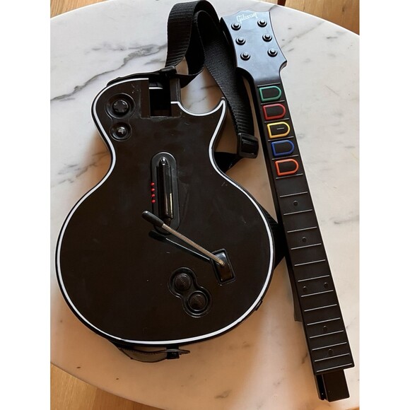 PS3 Guitar Hero Wireless Les Paul Gibson - No Dongle - Clean - Tested - Picture 14 of 14